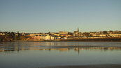 SX00567 Tramore town centre from beach.jpg